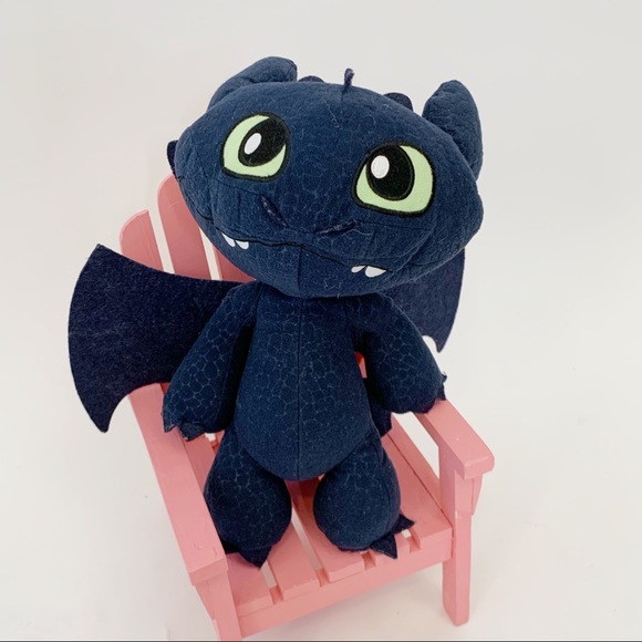 13” Toothless Plush Toy w/ Sound Box - Picture 2 of 3